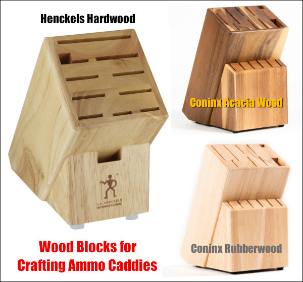 ammo caddy wood source amazon bamboo hardword rubberwood acadia