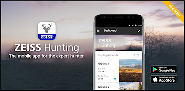 Zeiss hunting app android google apple iphone ios